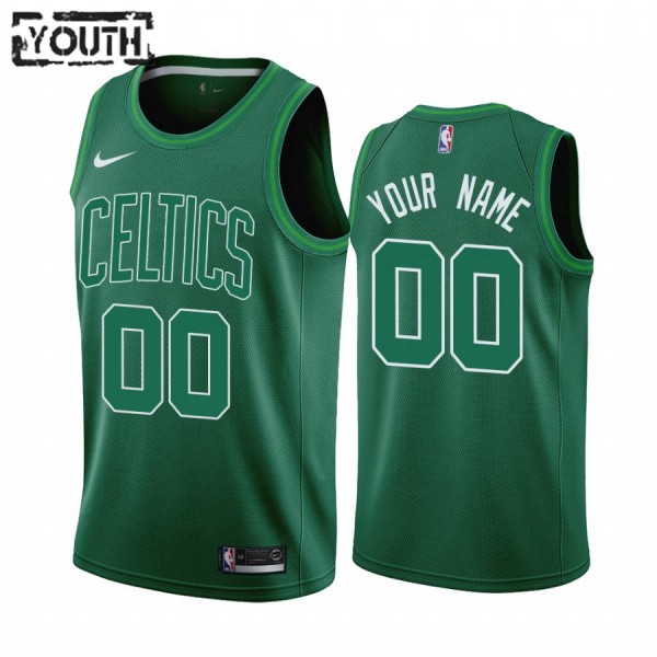 Boston Celtics Trikot Benutzerdefinierte 2020-21 Earned Edition Swingman - Kinder